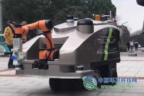 5G來了！中聯(lián)環(huán)境環(huán)衛(wèi)智慧機(jī)器人作業(yè)集群落地長(zhǎng)沙